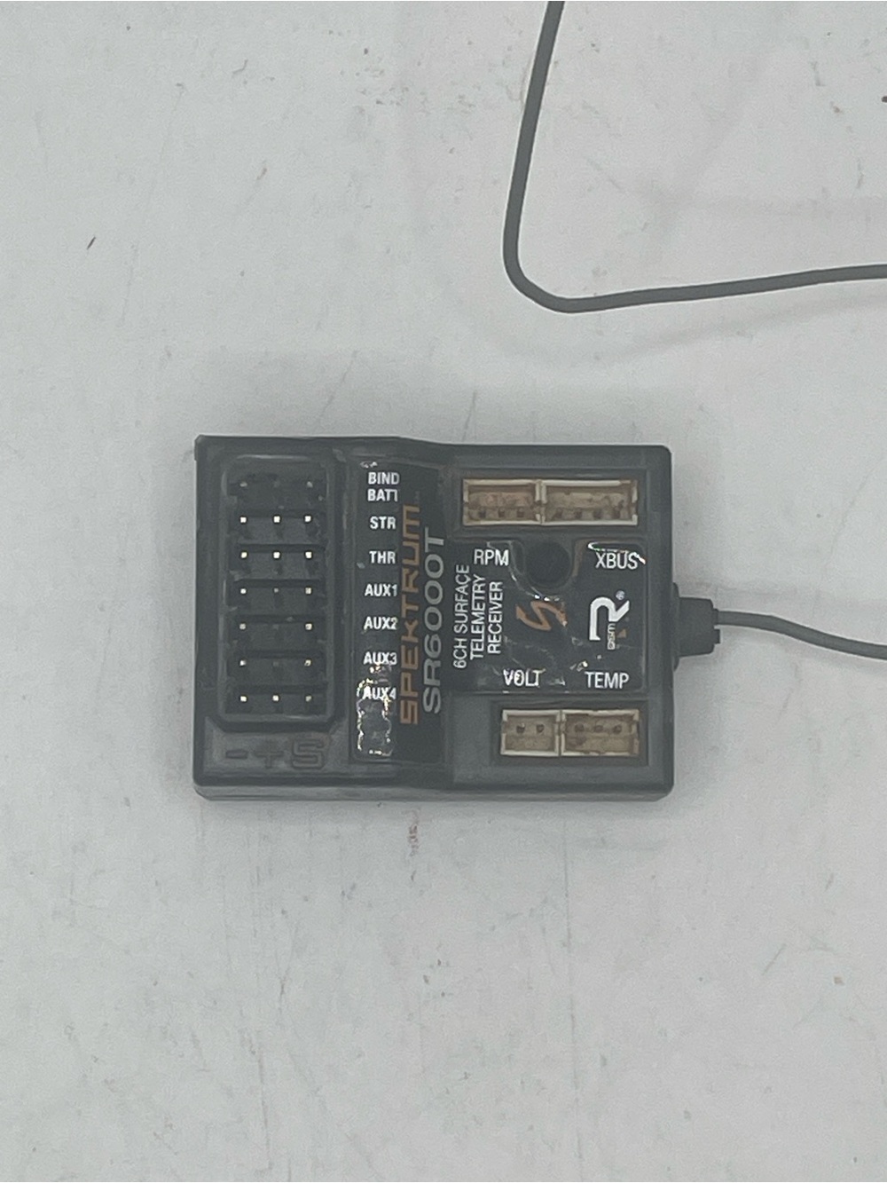 SR6000T 6-Channel DSMR Slim Receiver with Telemetry